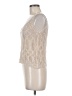 Hem & Thread 100% Acrylic Ivory Sleeveless Top Size M - photo 5