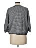 Nic + Zoe Houndstooth Gray Pullover Sweater Size L - photo 2