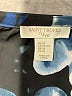 Saint Tropez West 100% Polyester Blue 3/4 Sleeve Blouse Size XL - photo 7