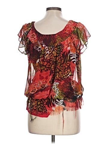 Signature Short Sleeve Blouse (view 2)
