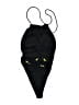 Forever 21 Black One Piece Swimsuit Size M - photo 2