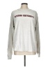 Champion 100% Other Silver Long Sleeve T-Shirt Size L - photo 1