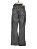 Zara Chevron-herringbone Gray Jeans Size 6 - photo 2