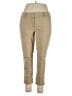 Ann Taylor LOFT Solid Tan Khakis Size 14 - photo 1