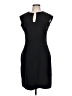 Bar III Solid Black Cocktail Dress Size L - photo 1