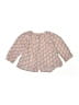 Bonpoint 100% Cotton Pink 3/4 Sleeve Blouse Size 18 - photo 1