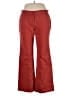 J.Crew 100% Cotton Solid Red Casual Pants Size 14 - photo 1