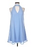 Mi ami 100% Polyester Blue Casual Dress Size XS - photo 1