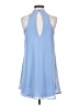 Mi ami 100% Polyester Blue Casual Dress Size XS - photo 2