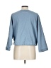 Pristine 100% Cotton Blue 3/4 Sleeve Top Size L - photo 2