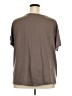 Northcrest Brown Short Sleeve Top Size 4X - photo 2