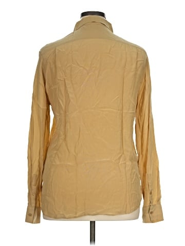 Joe Fresh Long Sleeve Silk Top (view 2)