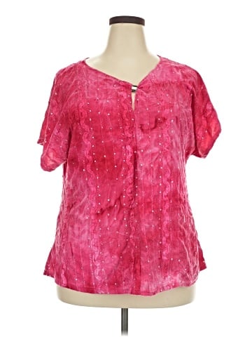 Chances R Short Sleeve Blouse (view 1)