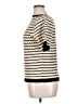 Wit & Wisdom Chevron-herringbone Ivory Short Sleeve Top Size XL - photo 5