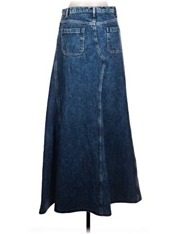 Peace Love World Denim Skirt (view 2)