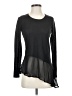 Tresics Black Long Sleeve Top Size S - photo 1