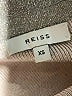 Reiss Metallic Silver Turtleneck Sweater Size XS - photo 4