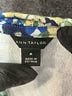 Ann Taylor 100% Cotton Floral Blue Pullover Sweater Size M - photo 7