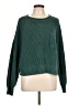 Gap Solid Green Pullover Sweater Size L - photo 1