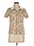 Lands' End 100% Cotton Ivory Short Sleeve Polo Size M (petite) - photo 1