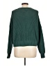 Gap Solid Green Pullover Sweater Size L - photo 2