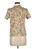 Lands' End 100% Cotton Ivory Short Sleeve Polo Size M (petite) - photo 2