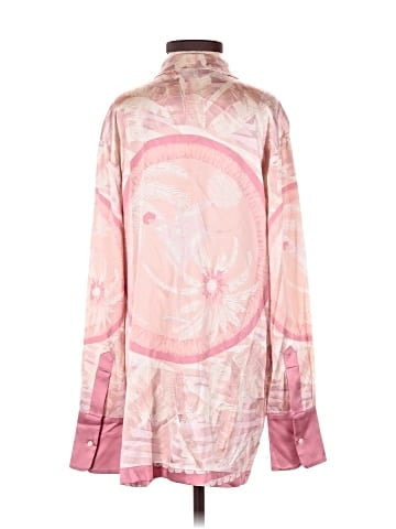 retrofête Long Sleeve Silk Top (view 2)