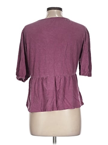 Lucky Brand Short Sleeve Blouse (view 2)