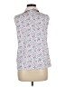 Lands' End 100% Cotton White Sleeveless T-Shirt Size M (petite) - photo 2