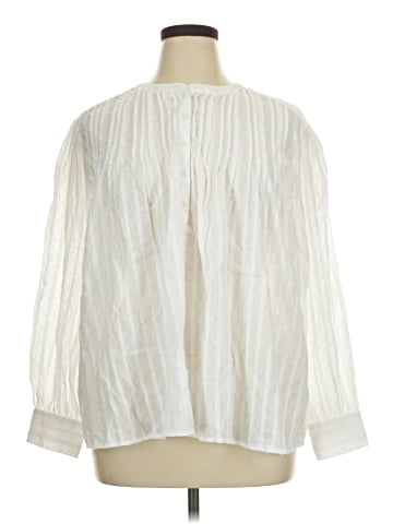 Caslon Long Sleeve Blouse (view 1)