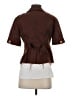 MICHAEL Michael Kors 100% Linen Brown Blazer Size XS - photo 2