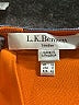 L.K. Bennett 100% Polyester Solid Orange Casual Dress Size 10 - photo 7
