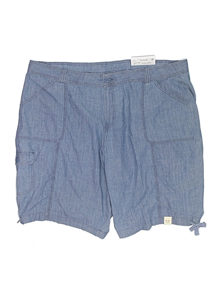St. John's Bay Cargo Shorts In Blue