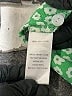 Things Between Green Short Sleeve Blouse Size S - photo 8