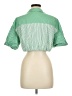 Zara Green Short Sleeve Blouse Size M - photo 2