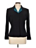 Kasper A.S.L. 100% Silk Black Silk Blazer Size 10 Petite - photo 1