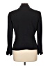 Kasper A.S.L. 100% Silk Black Silk Blazer Size 10 Petite - photo 2
