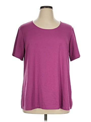 Susan Graver Short Sleeve T-Shirt (view 1)