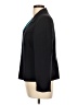 Kasper A.S.L. 100% Silk Black Silk Blazer Size 10 Petite - photo 5