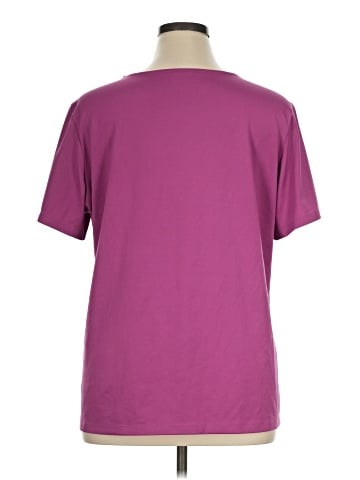 Susan Graver Short Sleeve T-Shirt (view 2)