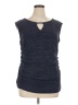 DressBarn Gray Sleeveless Top Size 1X - photo 1