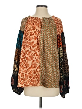 Three Bird Nest Long Sleeve Blouse