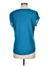 Van Heusen 100% Polyester Teal Short Sleeve Top Size M - photo 2