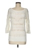 White House Black Market Ivory Pullover Sweater Size M - photo 1
