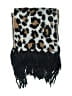 Old Navy 100% Acrylic Animal Print Teal Scarf One size - photo 2