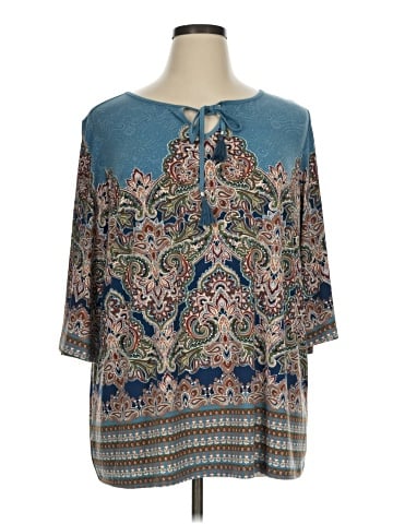 Belle By Kim Gravel 3/4 Sleeve T-Shirt (view 1)