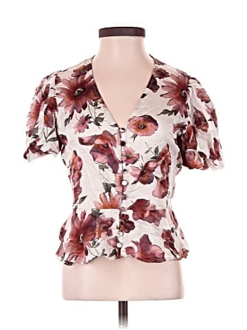 The Kooples Short Sleeve Blouse (view 1)