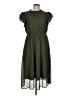 BLOOMCHIC 100% Polyester Chevron-herringbone Green Casual Dress Size 12 - photo 1