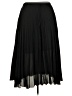 Max Studio 100% Polyester Solid Black Formal Skirt Size 2X - photo 2
