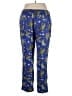 Ann Taylor LOFT 100% Rayon Paisley Blue Casual Pants Size 14 - photo 2